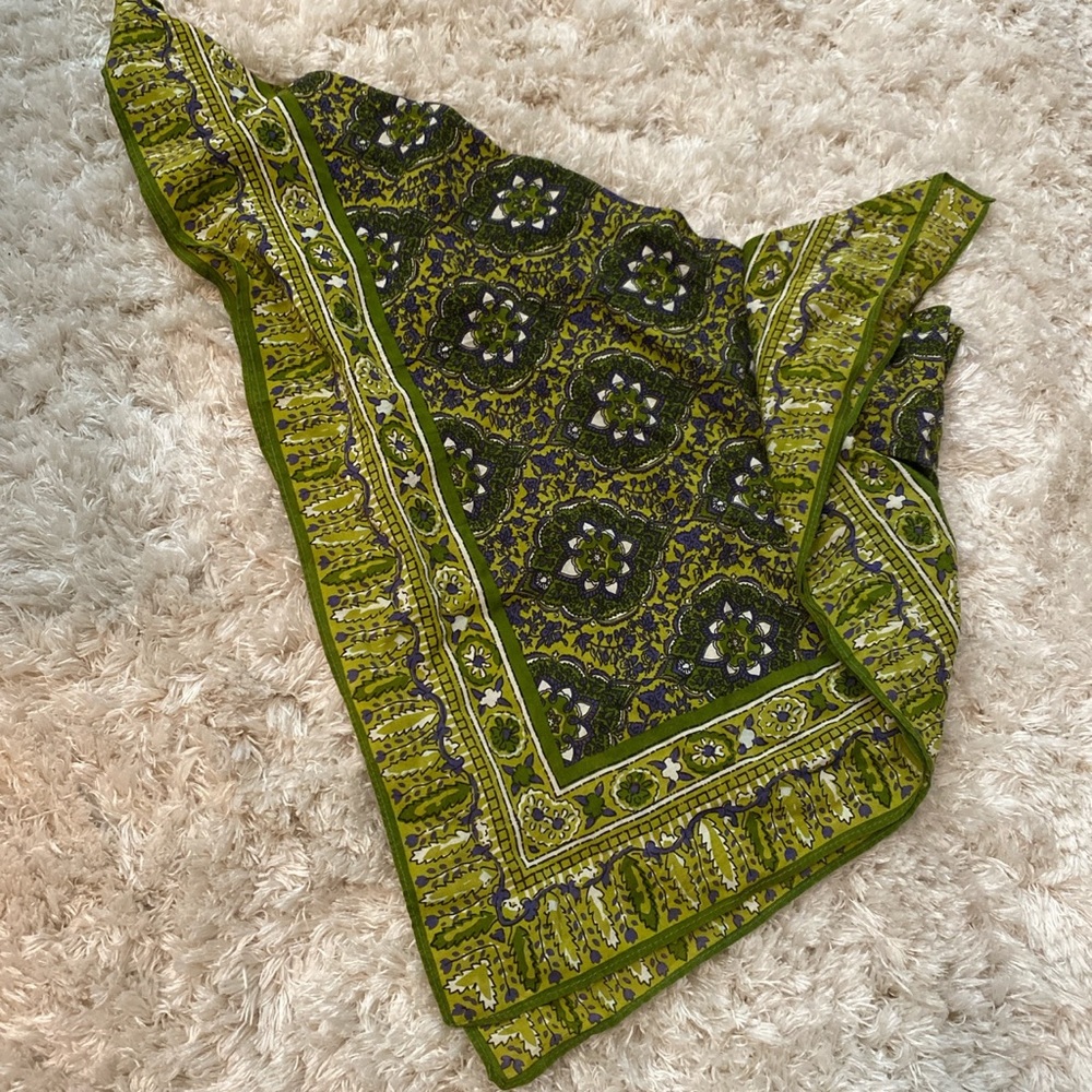 brand new bandana tie top
